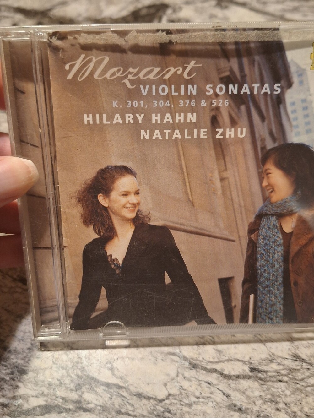 Mozart Violin By Hilary Hahn And Natalie Zhu CD